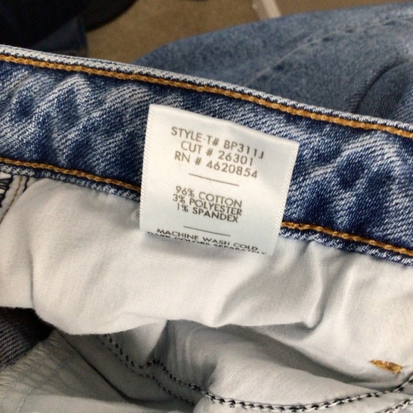 Just Black Denim jeans women 26 kick flare raw hem blue women - Picture 7 of 9